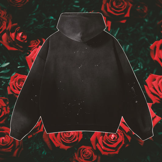 Frayed Roses Hoodie
