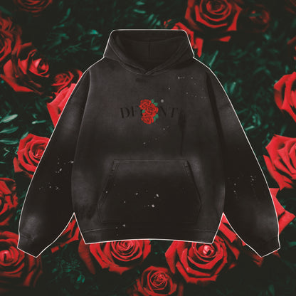 Frayed Roses Hoodie
