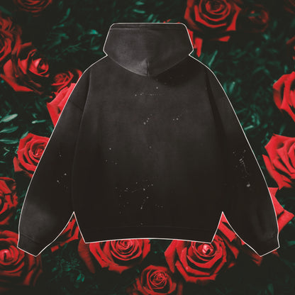 Frayed Roses Hoodie