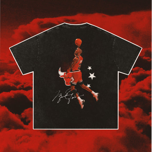 MJ Graphic Tee - Acid Washed